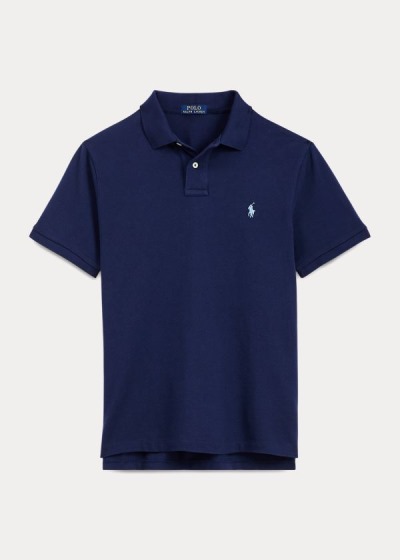 Men's Polo Ralph Lauren Classic Fit Mesh Polo Shirts | 215438PYM